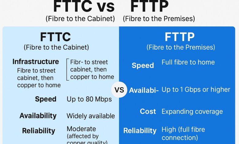 FTTC vs FTTP