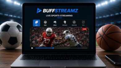 Buffstreamz live sports streaming website overview