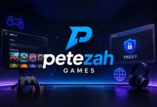 PeteZah Games browser game library interface