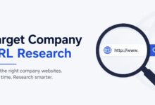 Target Company URL Research