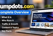 Bumpdots.com digital publication website overview