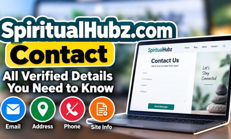 SpiritualHubz.com Contact information and website details
