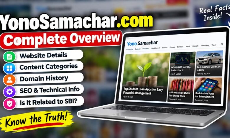 YonoSamachar.com website overview