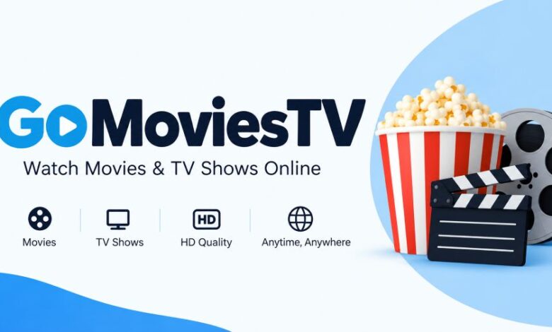 GoMoviesTV movie and TV streaming website overview