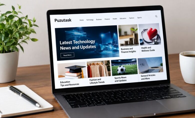 Puzutask com