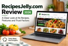 RecipesJelly.com recipe website review 2026