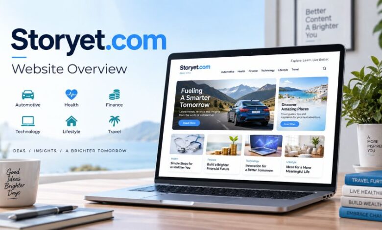 Storyet.com website overview and content categories