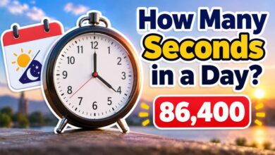 How many seconds in a day – 86,400 seconds explained