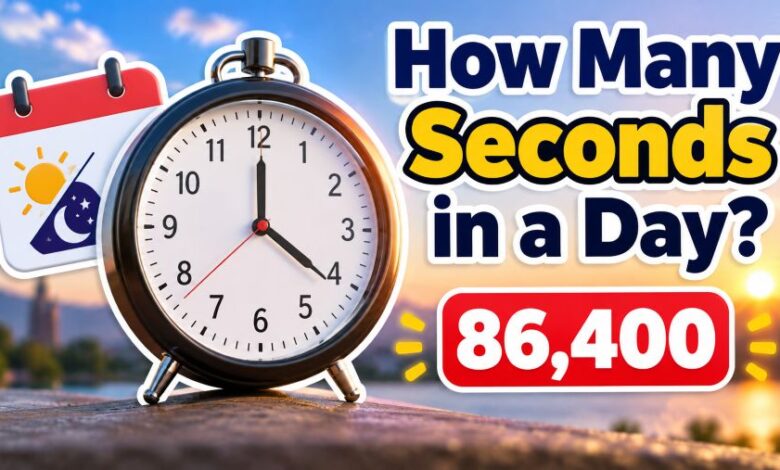 How many seconds in a day – 86,400 seconds explained