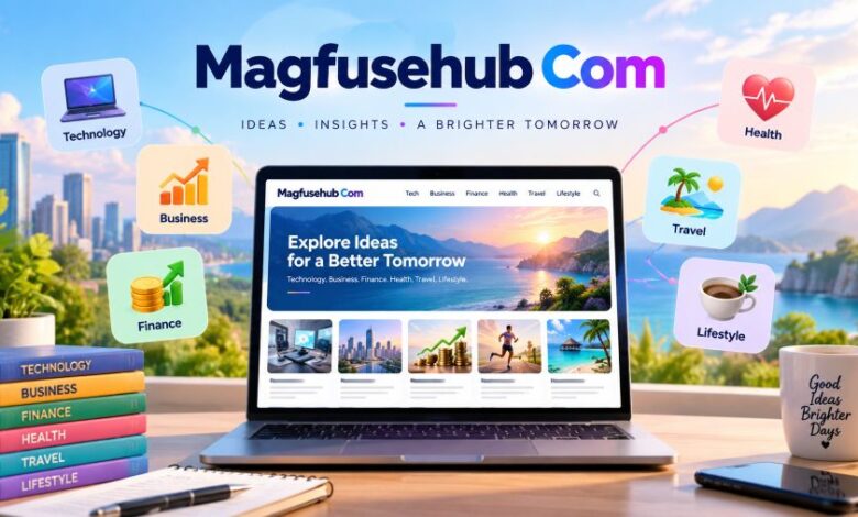 Magfusehub Com digital publishing website covering technology, business, finance and lifestyle