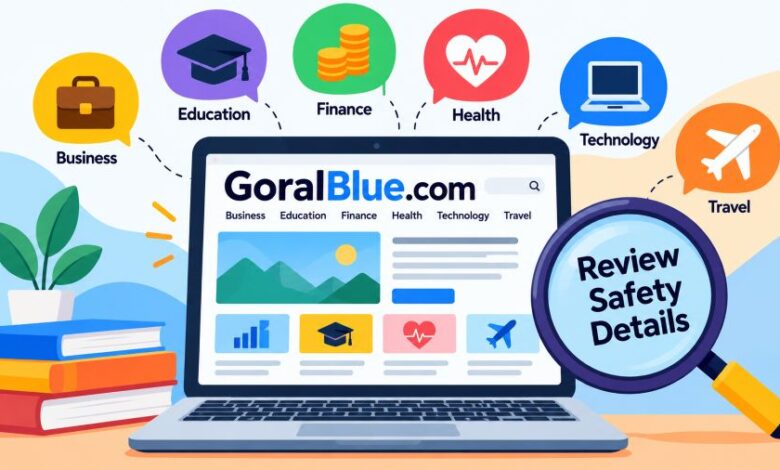 Goralblue com website overview, categories, domain details and safety review