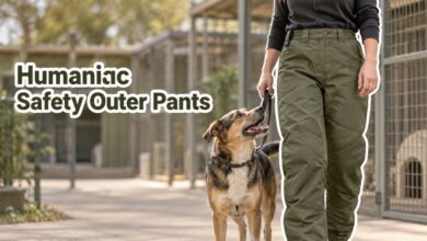 Humaniac Safety Outer Pants for animal handling protection