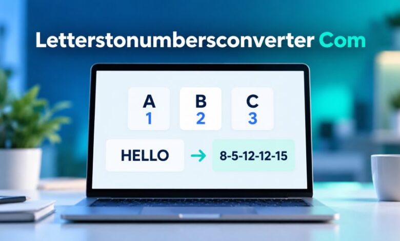 Letterstonumbersconverter com online alphabet to number conversion tool