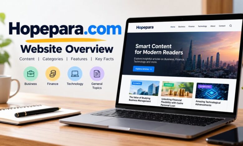 Hopepara.com website overview and review